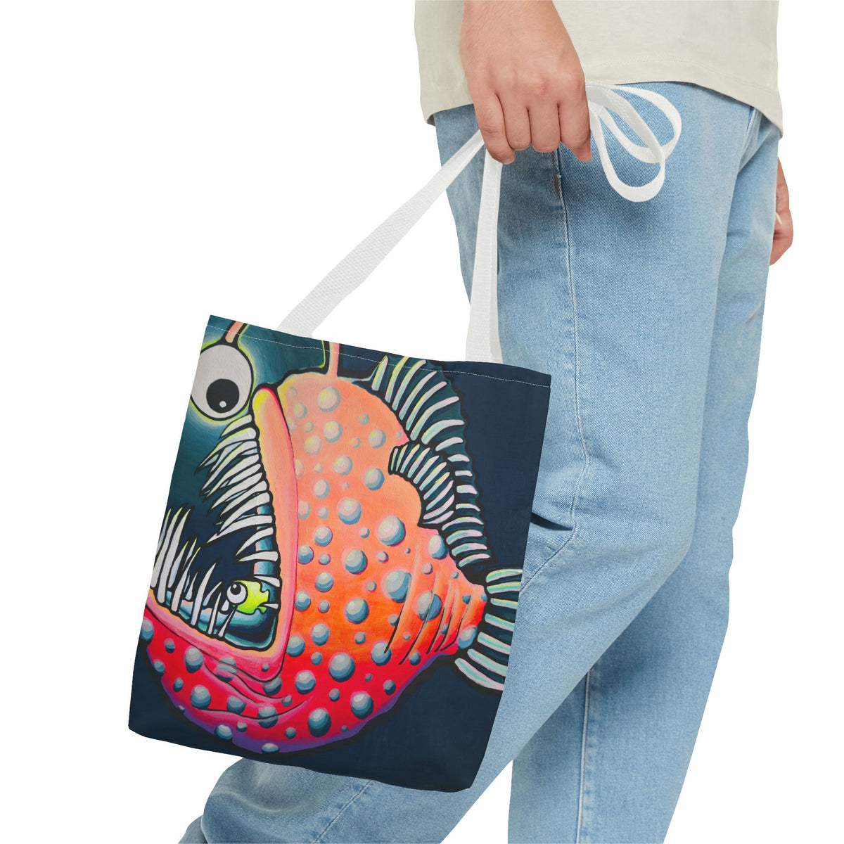 Cyclops Anglerfish Day Tote