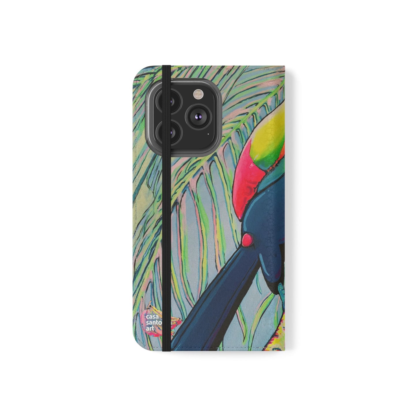 Cyclops Toucan Flip Phone Case – Wallet Cover with Card Slots