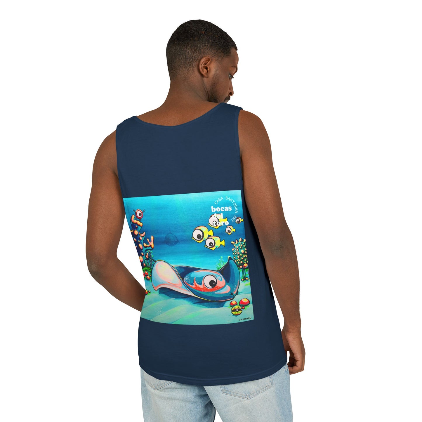 Unisex Cyclops Stingray Tank Top - Perfect for Summer Vibes