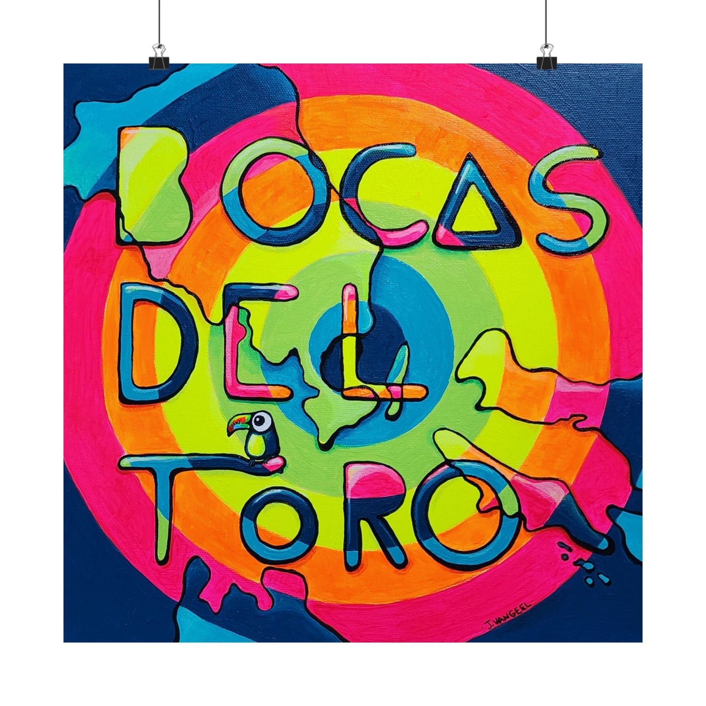 Bocas Del Toro Islands Giclée Art Poster