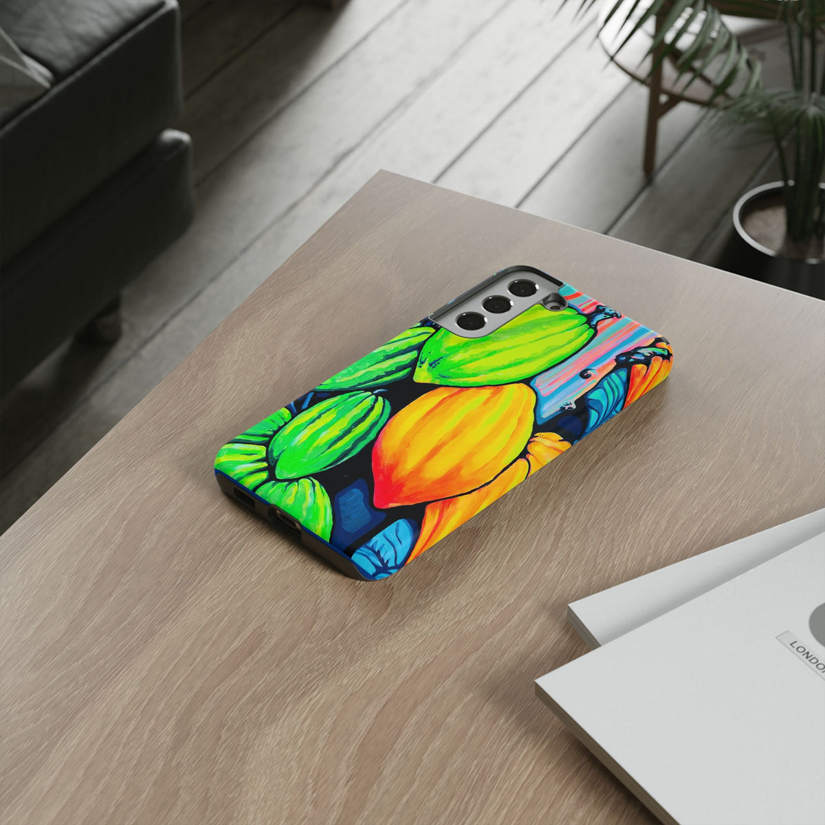 Coque de téléphone robuste Cacao Néon