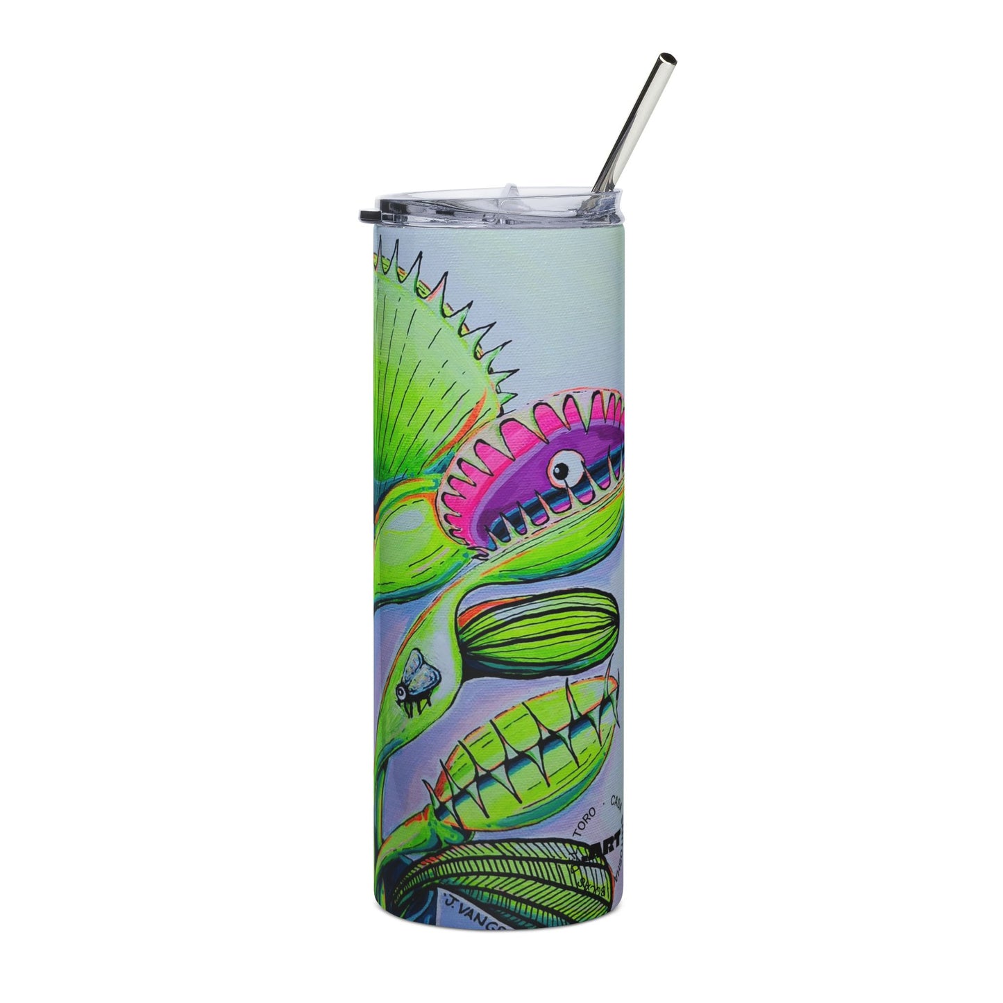 Cyclops Venus Fly Trap Stainless Steel Tumbler, 20oz | Fun Travel Mug, Eco-Friendly