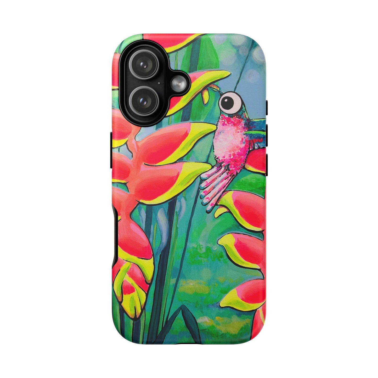 Cyclops Hummingbirds Tough Phone Case