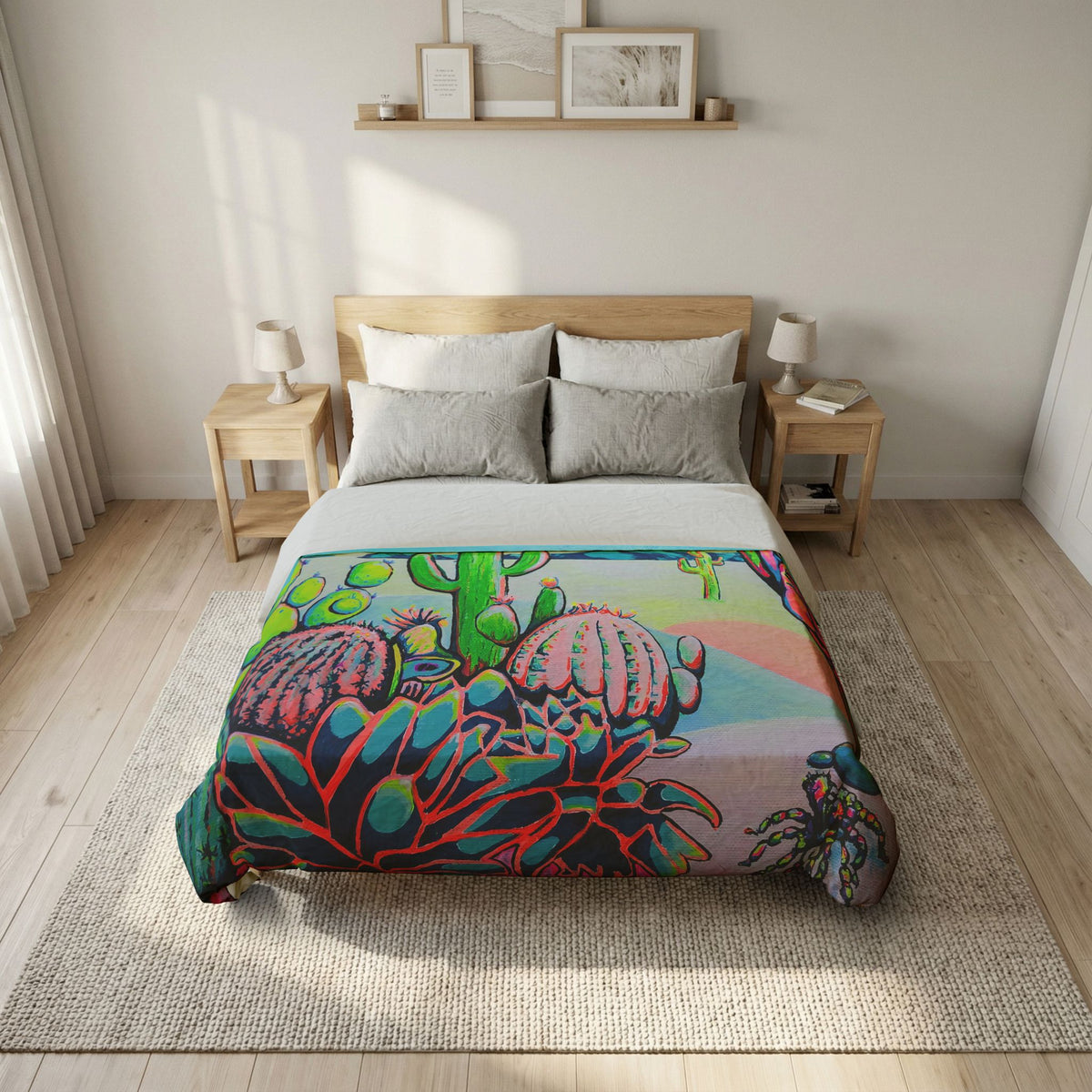 Cyclops Camel Duvet Cover