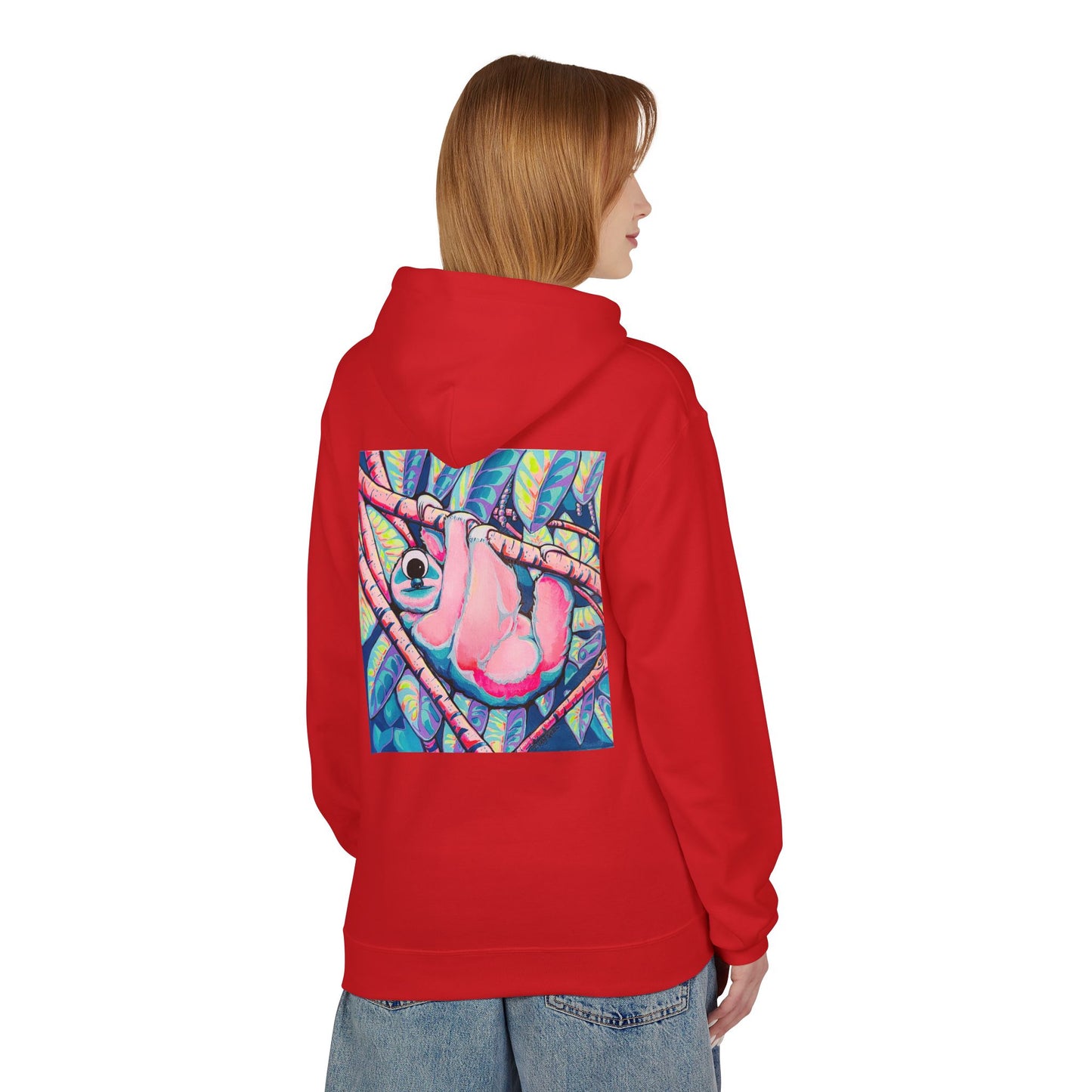 Unisex Cyclops Sloth Soft Hoodie