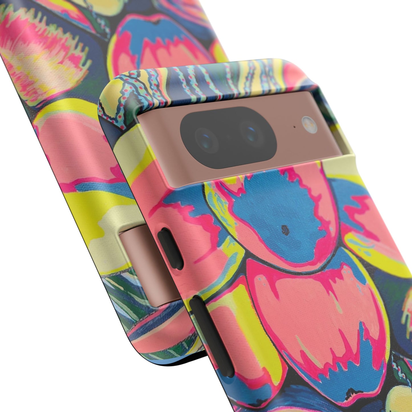 Neon Coconuts Tough Phone Case