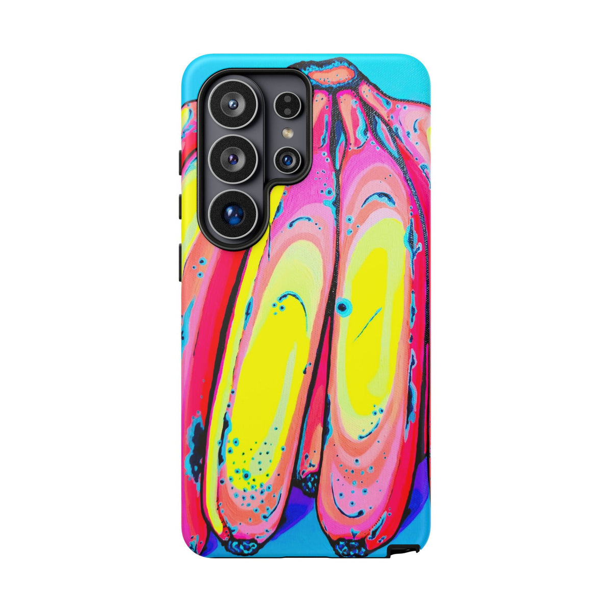 Neon Fat Bananas Tough Phone Case