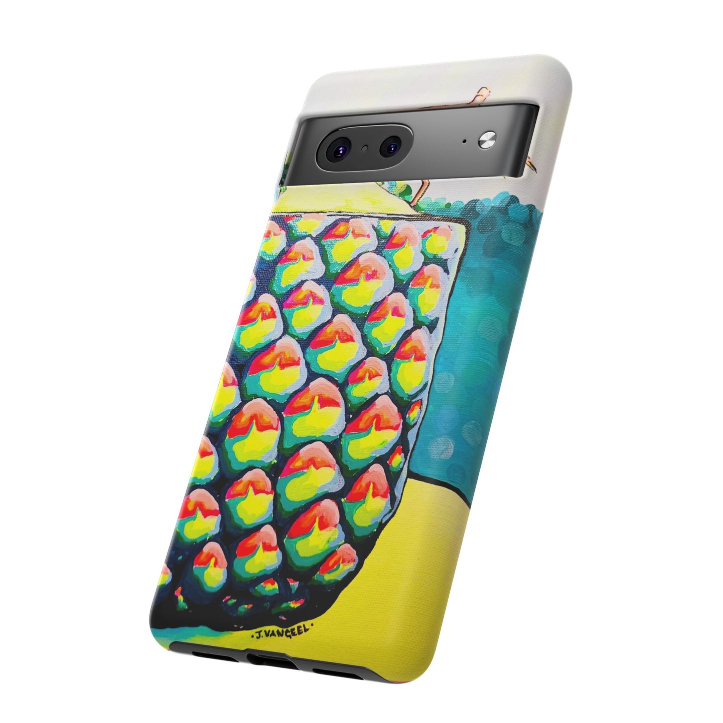 Neon Piña Colada Tough Phone Case