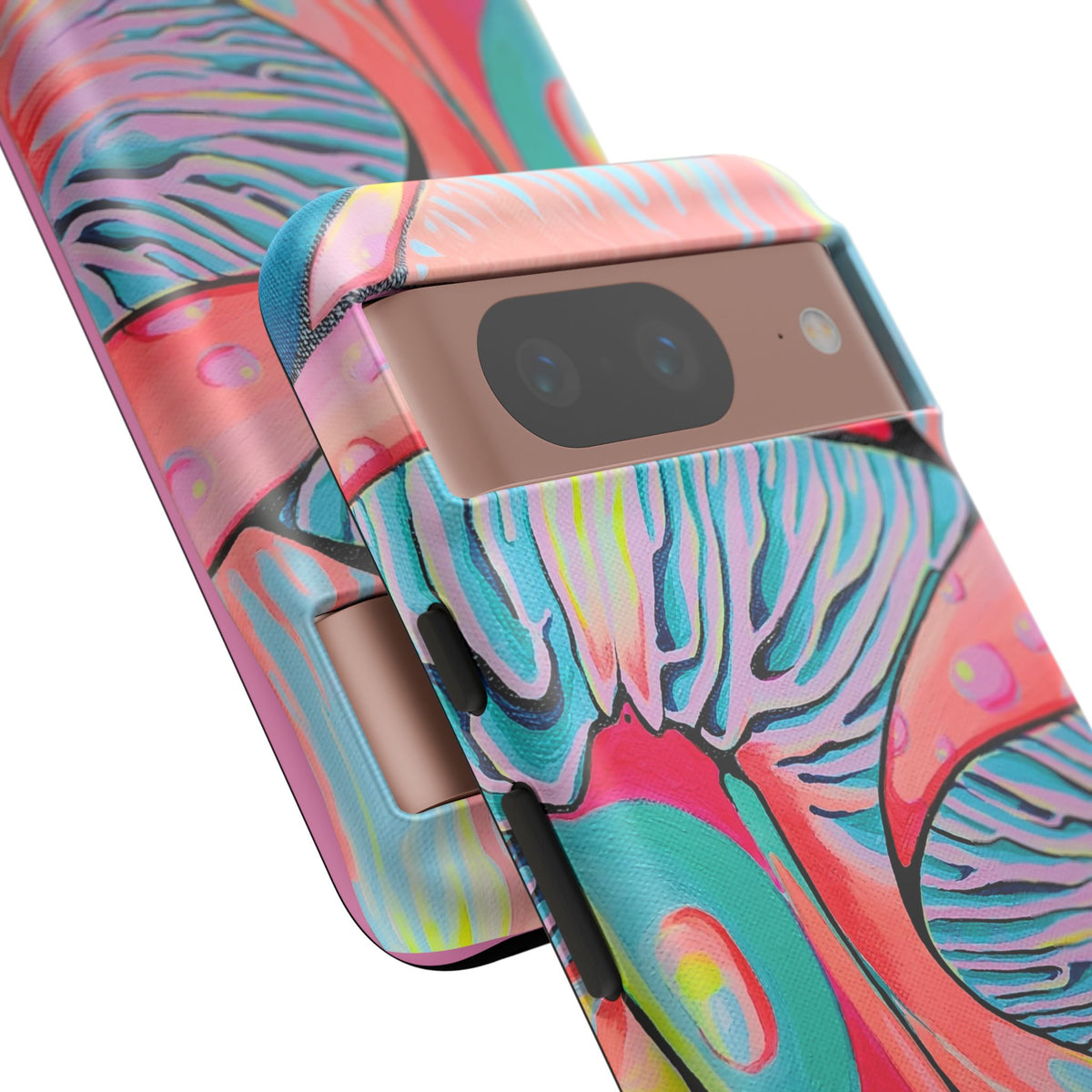 Coque de téléphone résistante Trippy Mushrooms