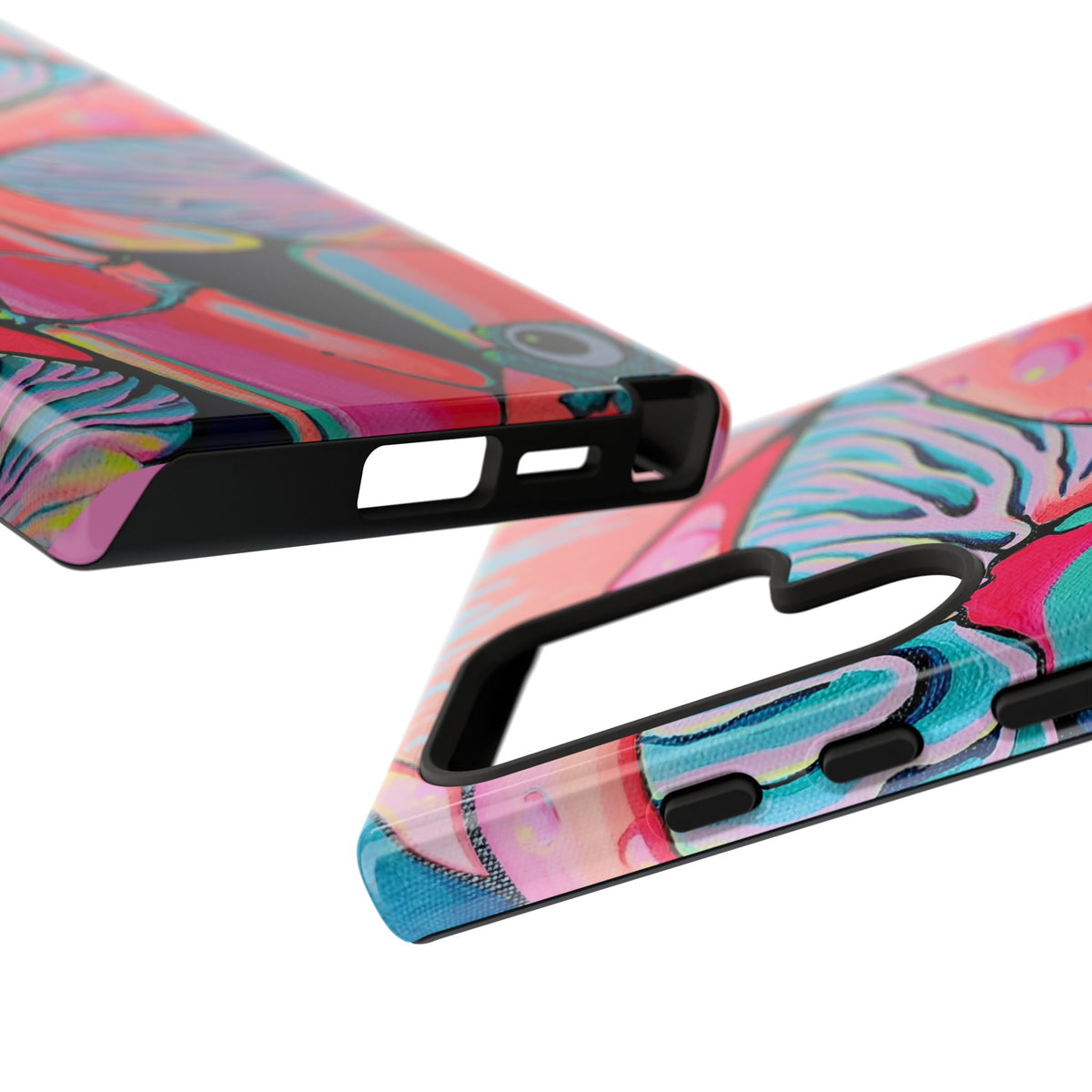 Coque de téléphone résistante Trippy Mushrooms