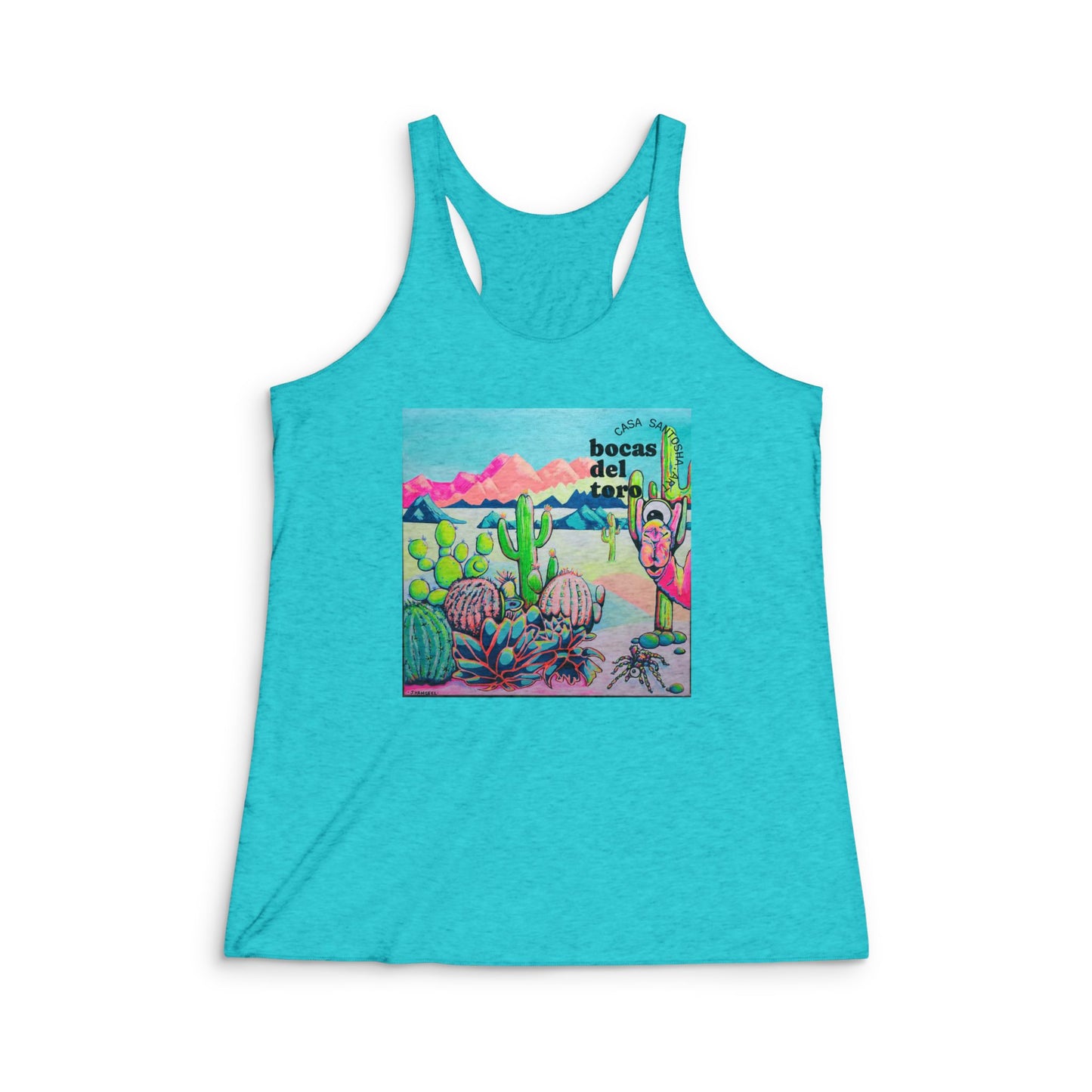 Women's Cyclops Camel Graphic Racerback Tank