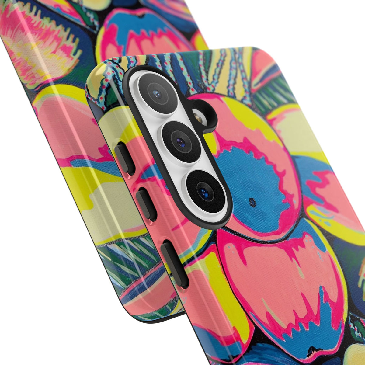 Neon Coconuts Tough Phone Case