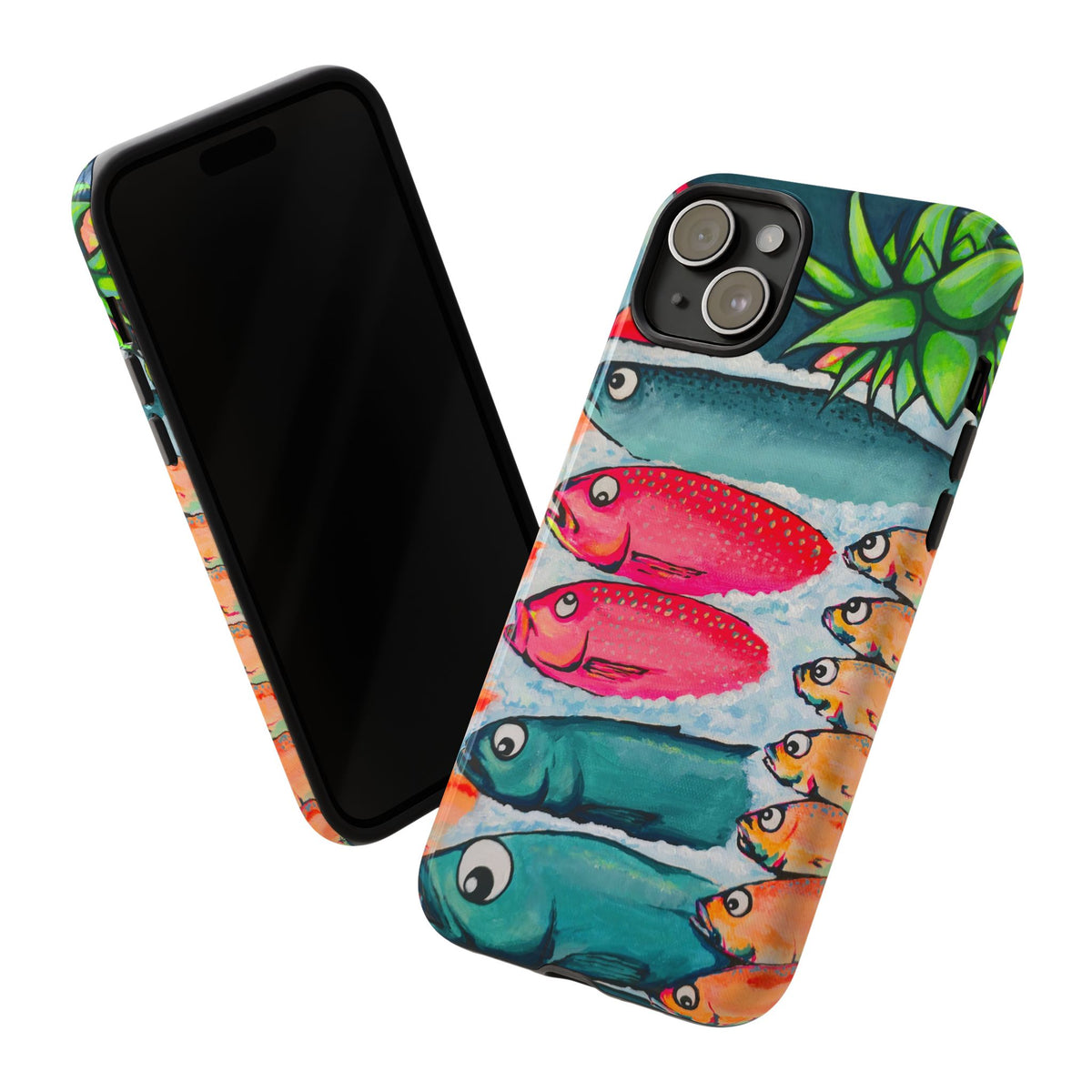 Neon Cabo Fish Market Tough Phone Case
