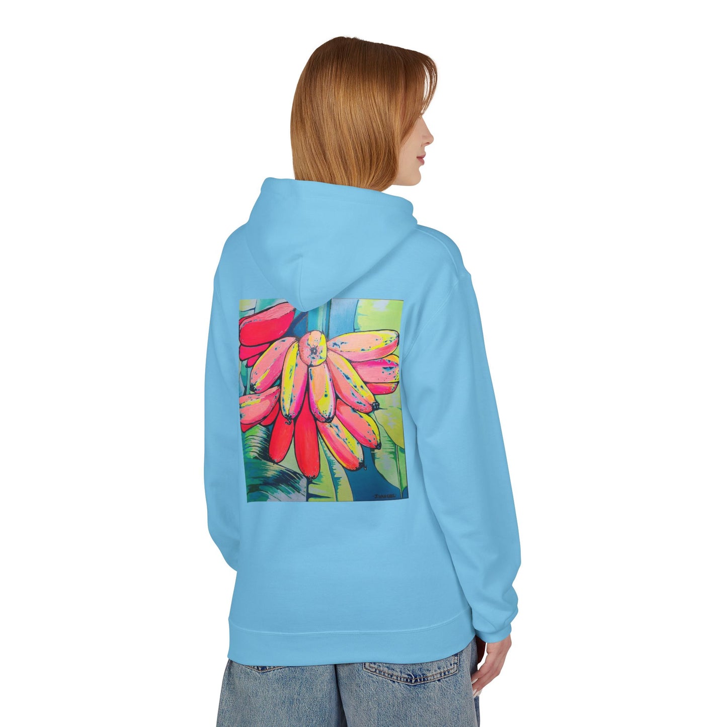 Unisex Neon Primitivo Bananas Soft Hoodie