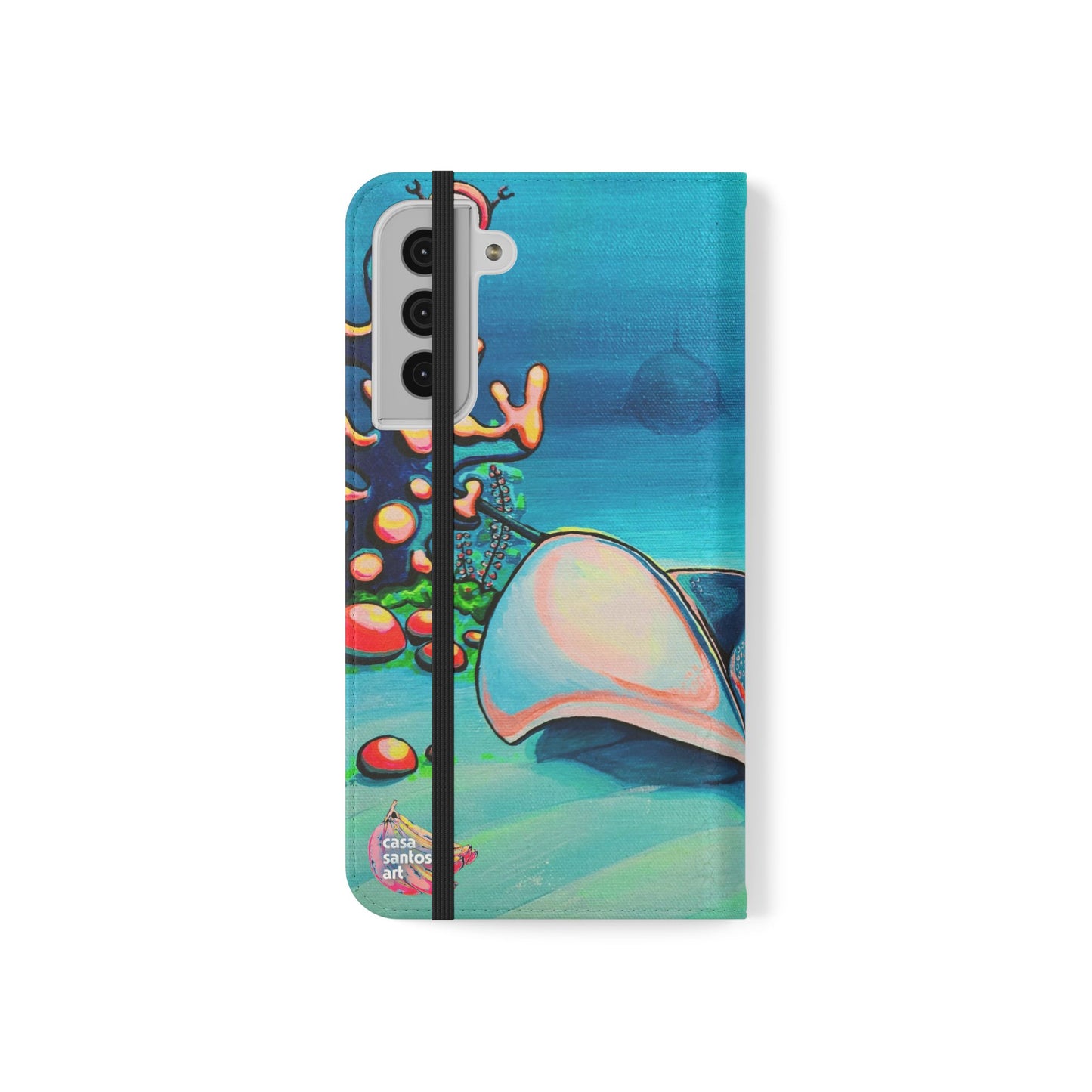Cyclops Stingray Flip Phone Case – Wallet Cover with Card Slots