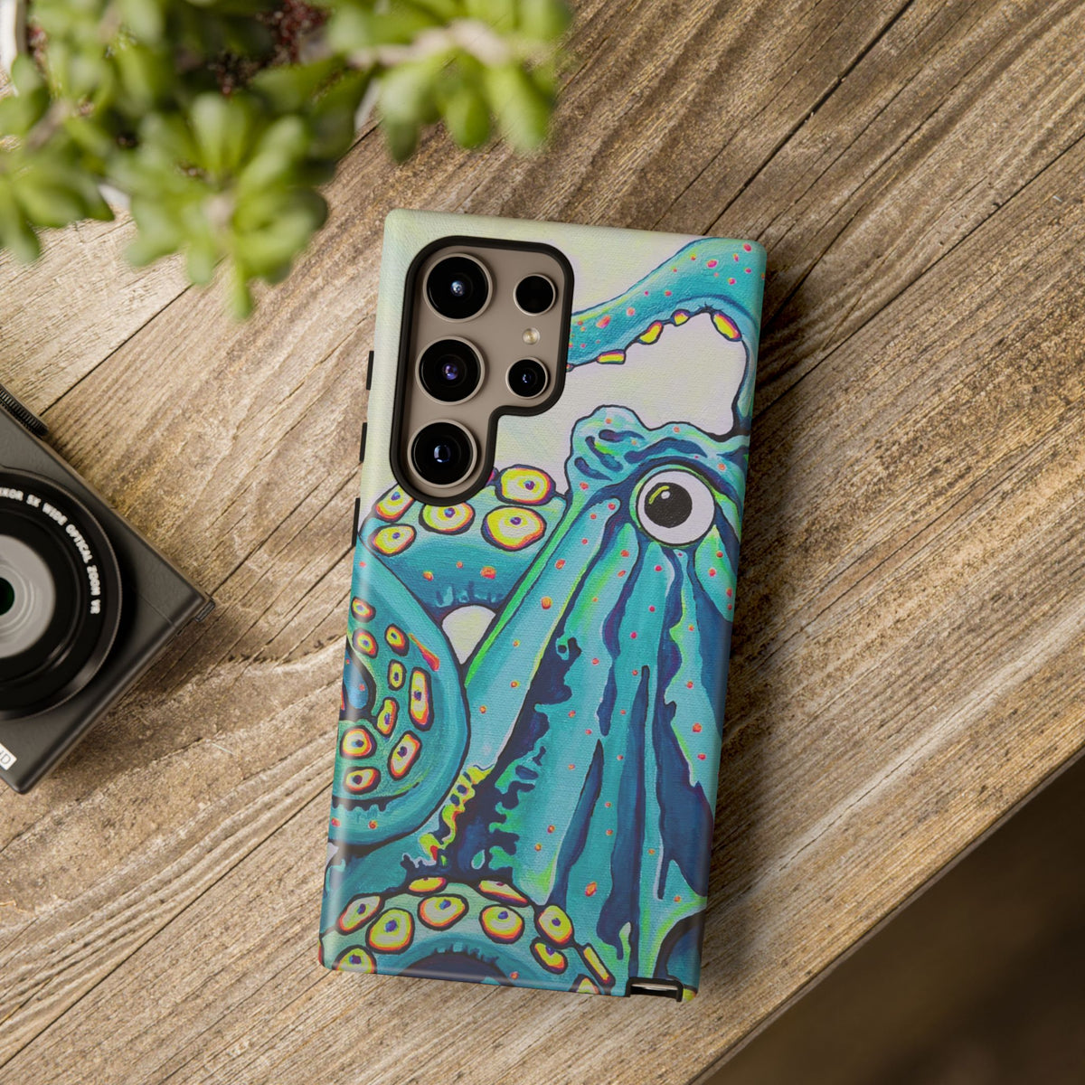 Cyclops Octopus Tough Phone Case