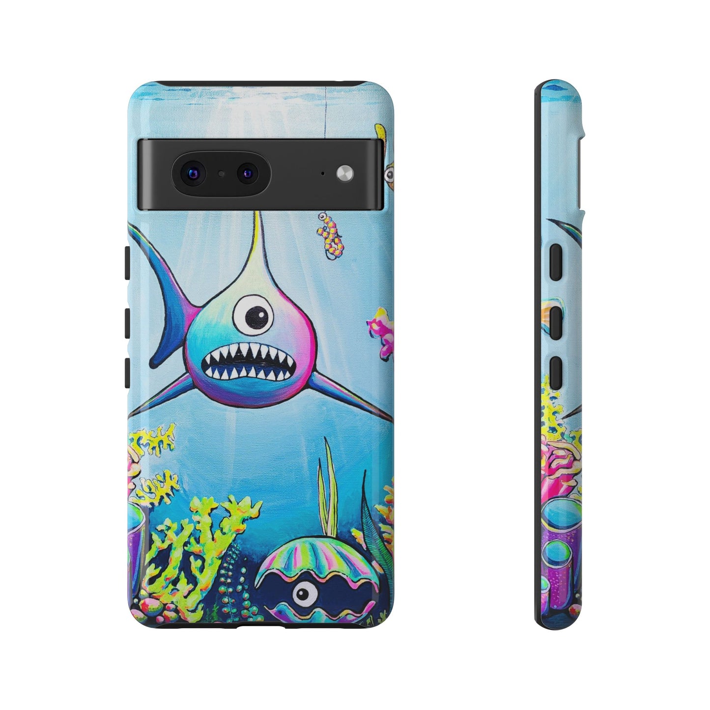 Cyclops Shark Tough Phone Case
