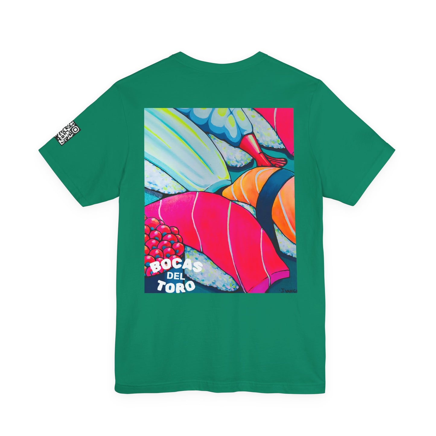 T-shirt unisexe néon Sushi