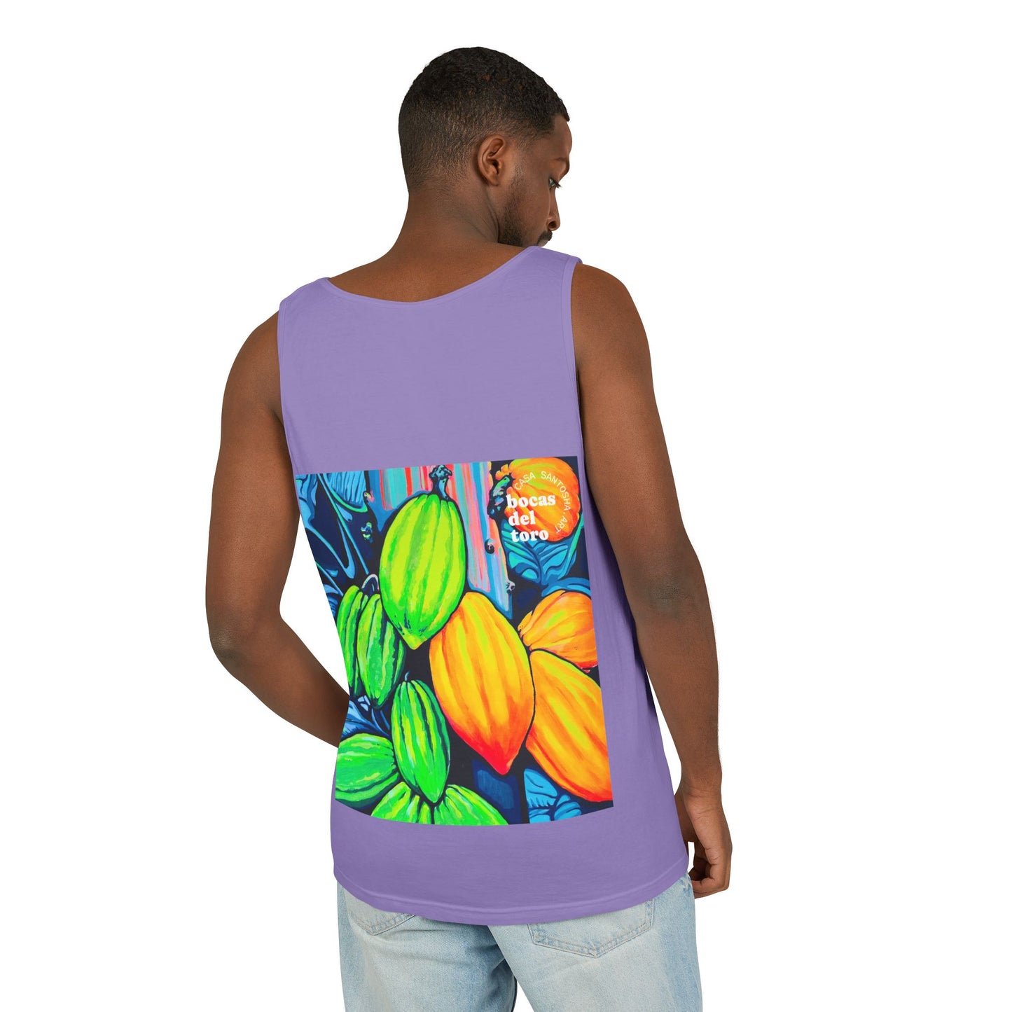 Unisex Neon Cacao Tank Top - Perfect for Summer Vibes