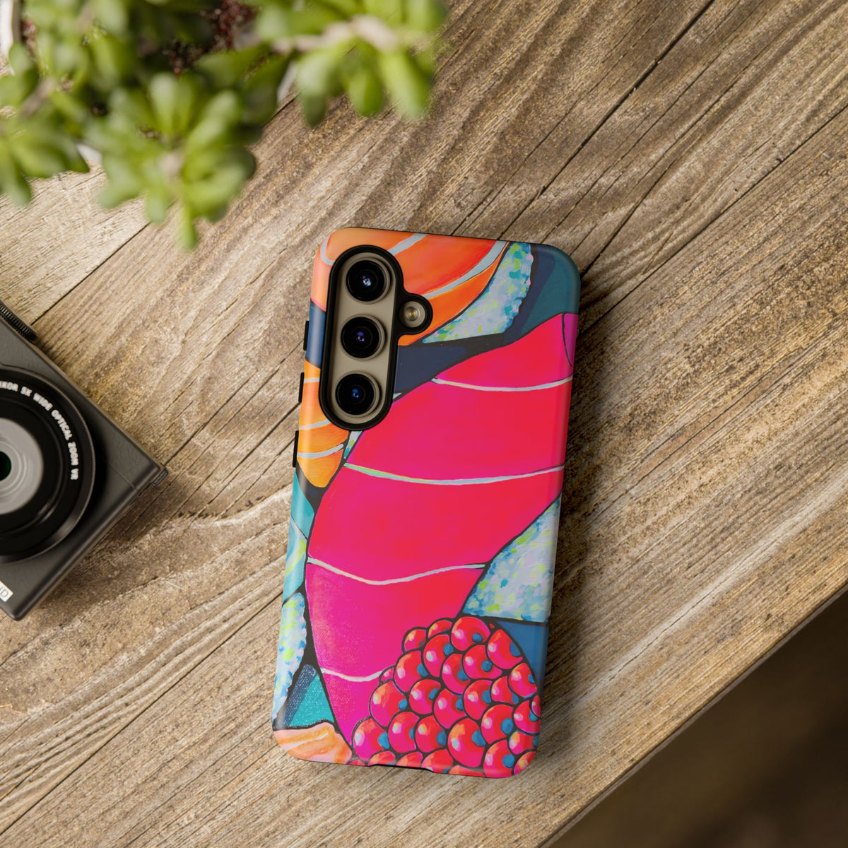 Coque de téléphone résistante Néon Sushi