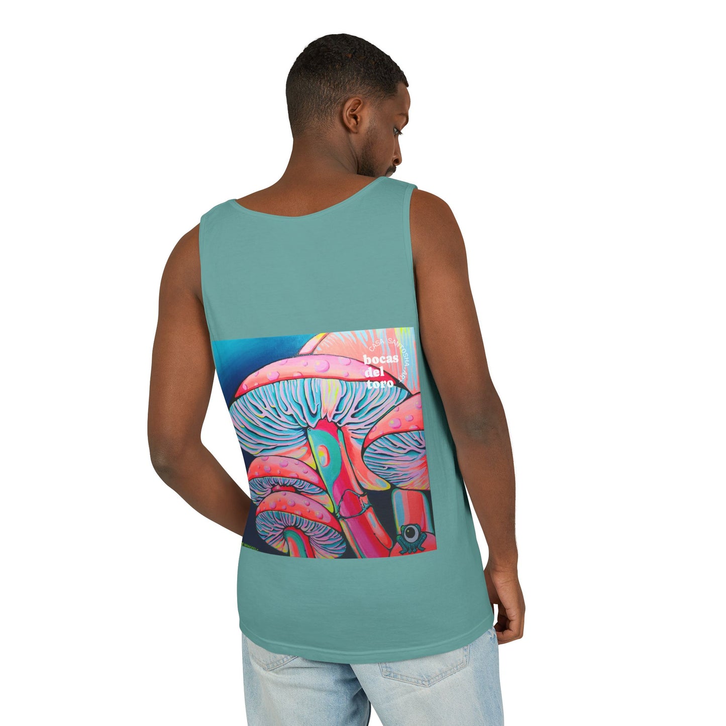 Unisex Trippy Mushrooms Tank Top - Perfect for Summer Vibes