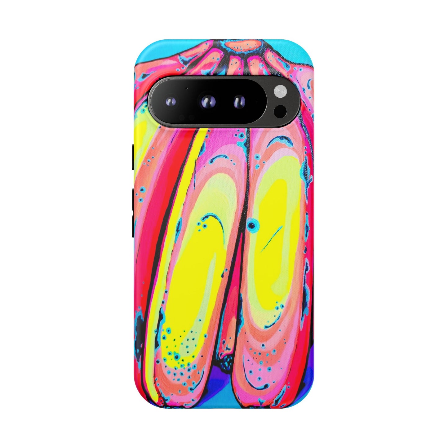 Neon Fat Bananas Tough Phone Case