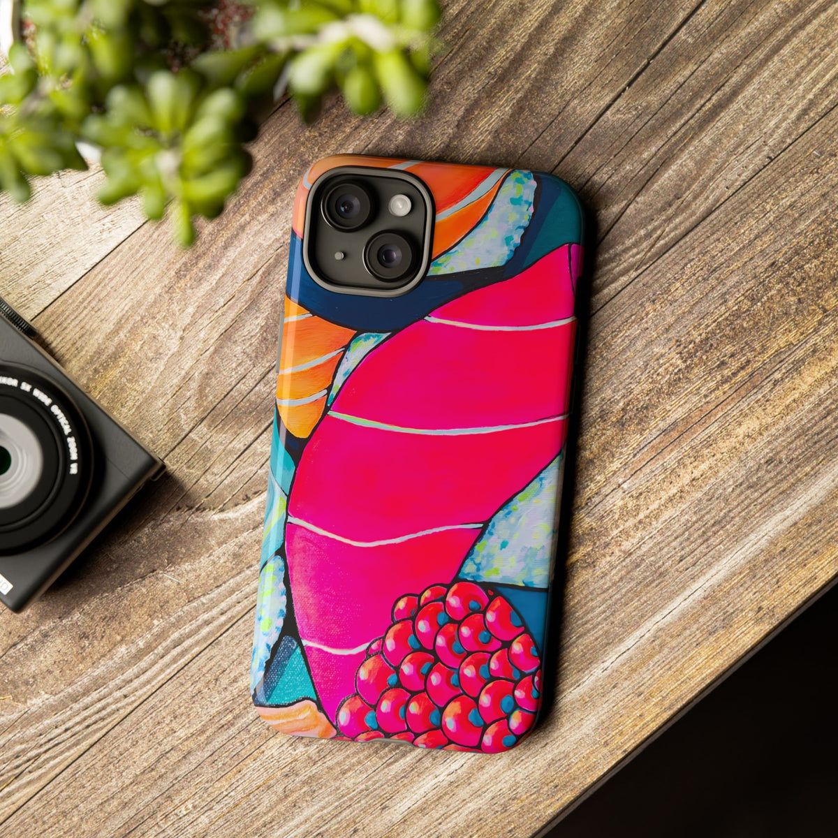 Coque de téléphone résistante Néon Sushi
