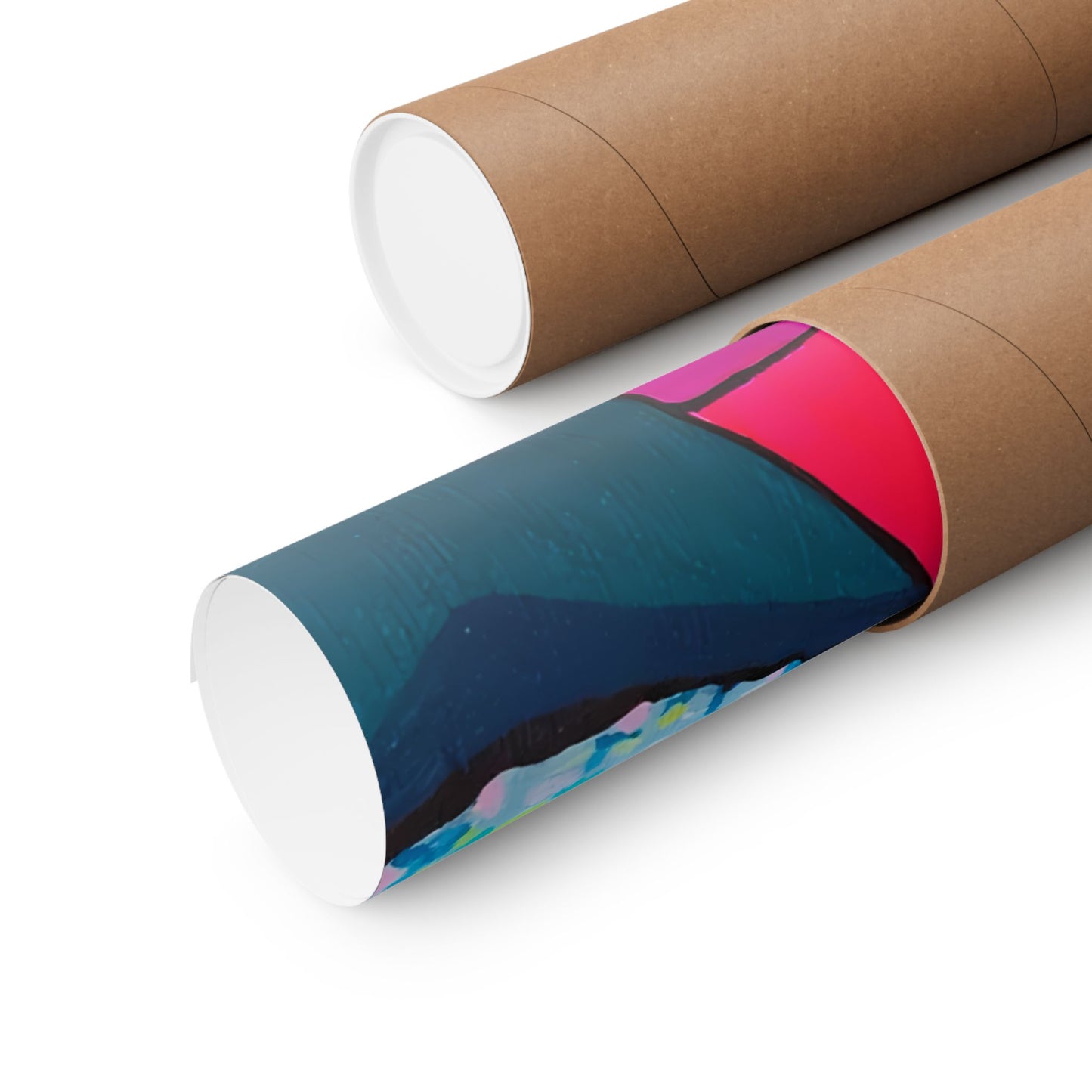 Affiche d'art Giclée Sushi Néon