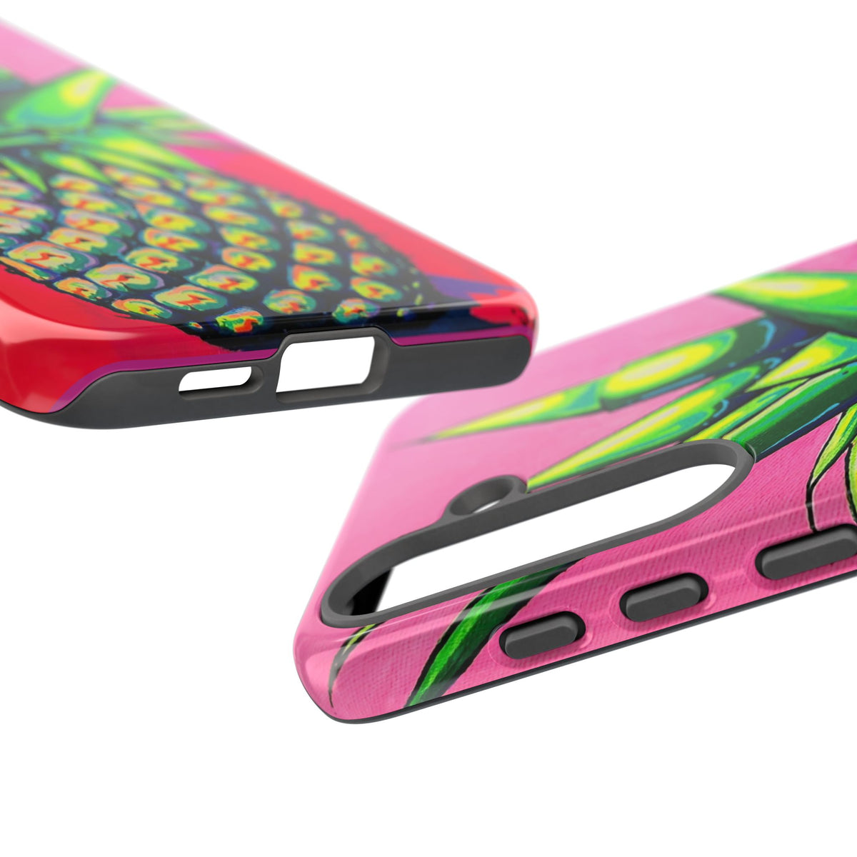 Neon Pineapple Tough Phone Case