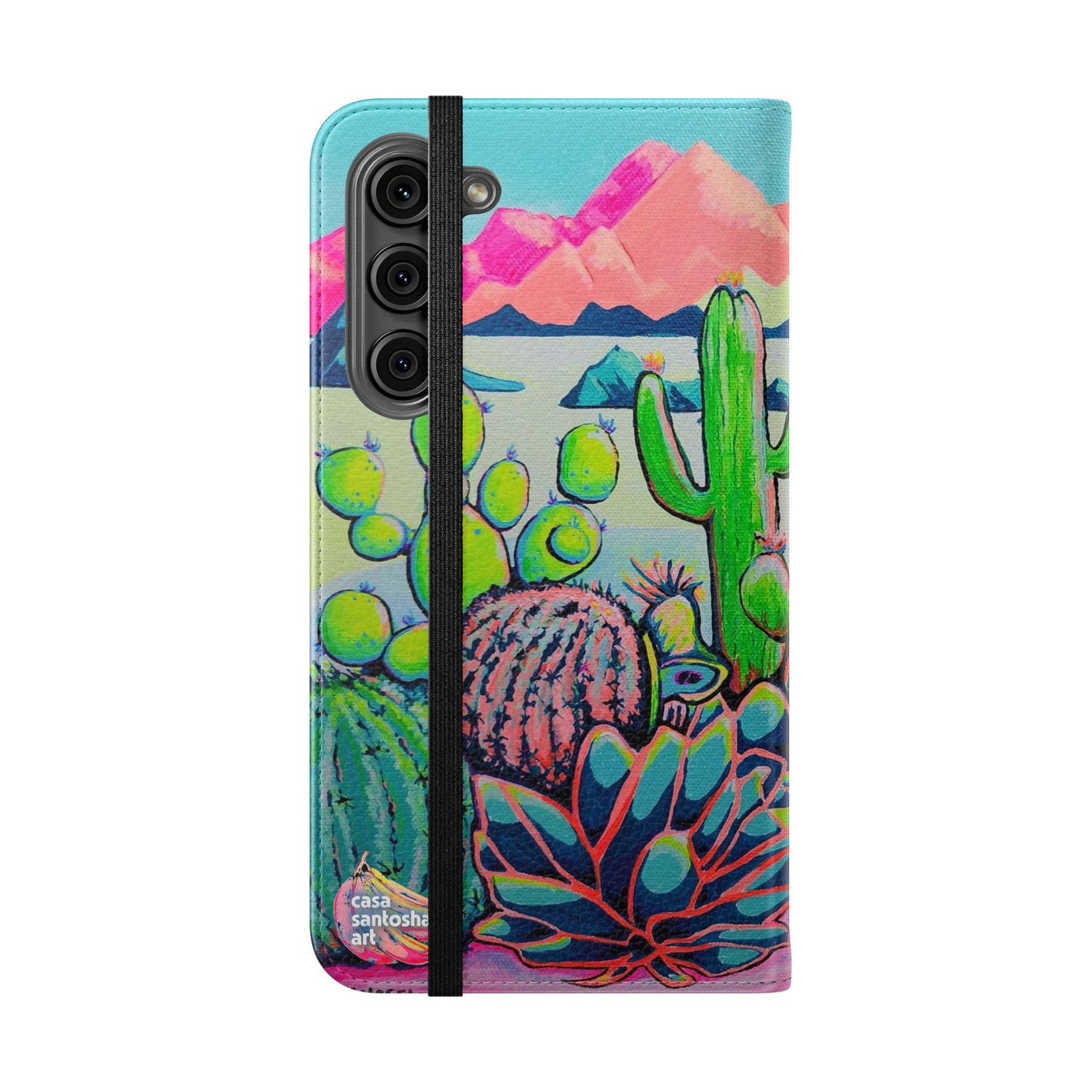 Cyclops Camel Flip Phone Case – Wallet Cover with Card Slots