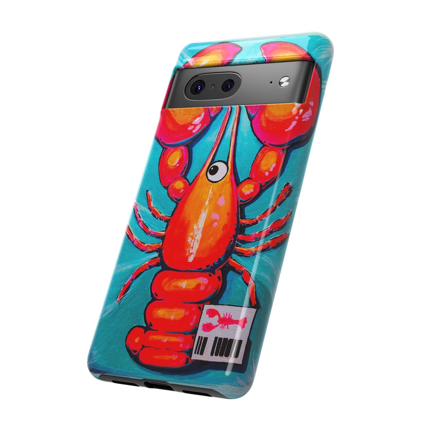 Neon Lobster Tough Phone Case
