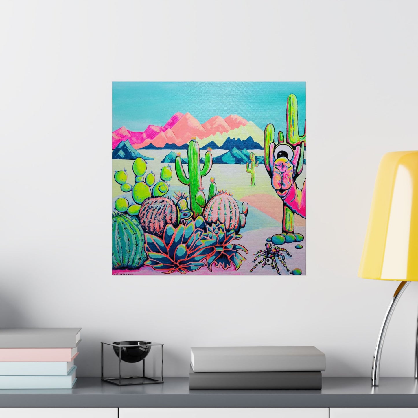 Cyclops Camel Giclée Art Poster