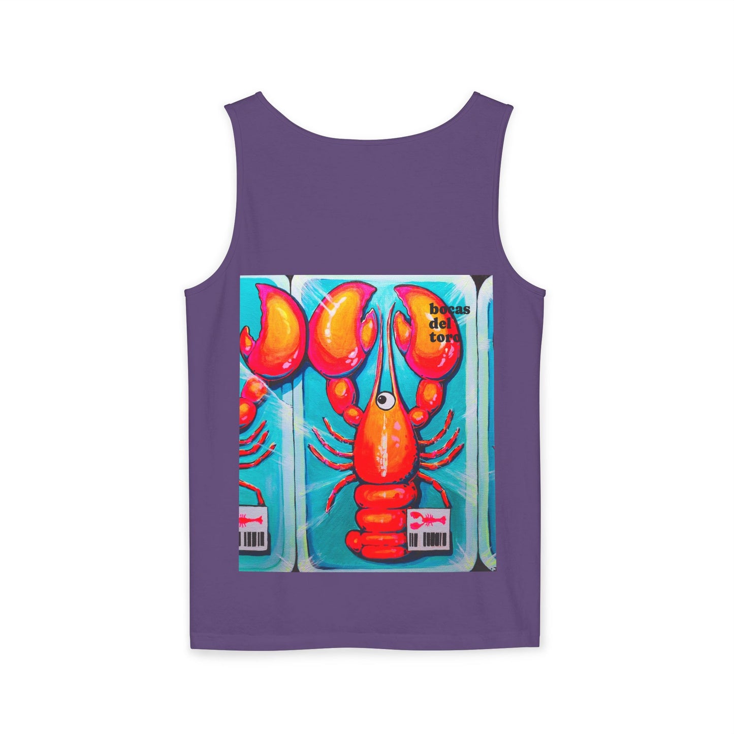 Unisex Fresh Neon Lobster Tank Top - Perfect for Summer Vibes