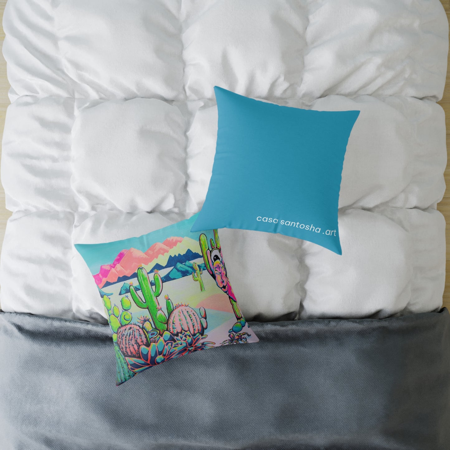 Cyclops Camel Art Canvas Decorative Pillow