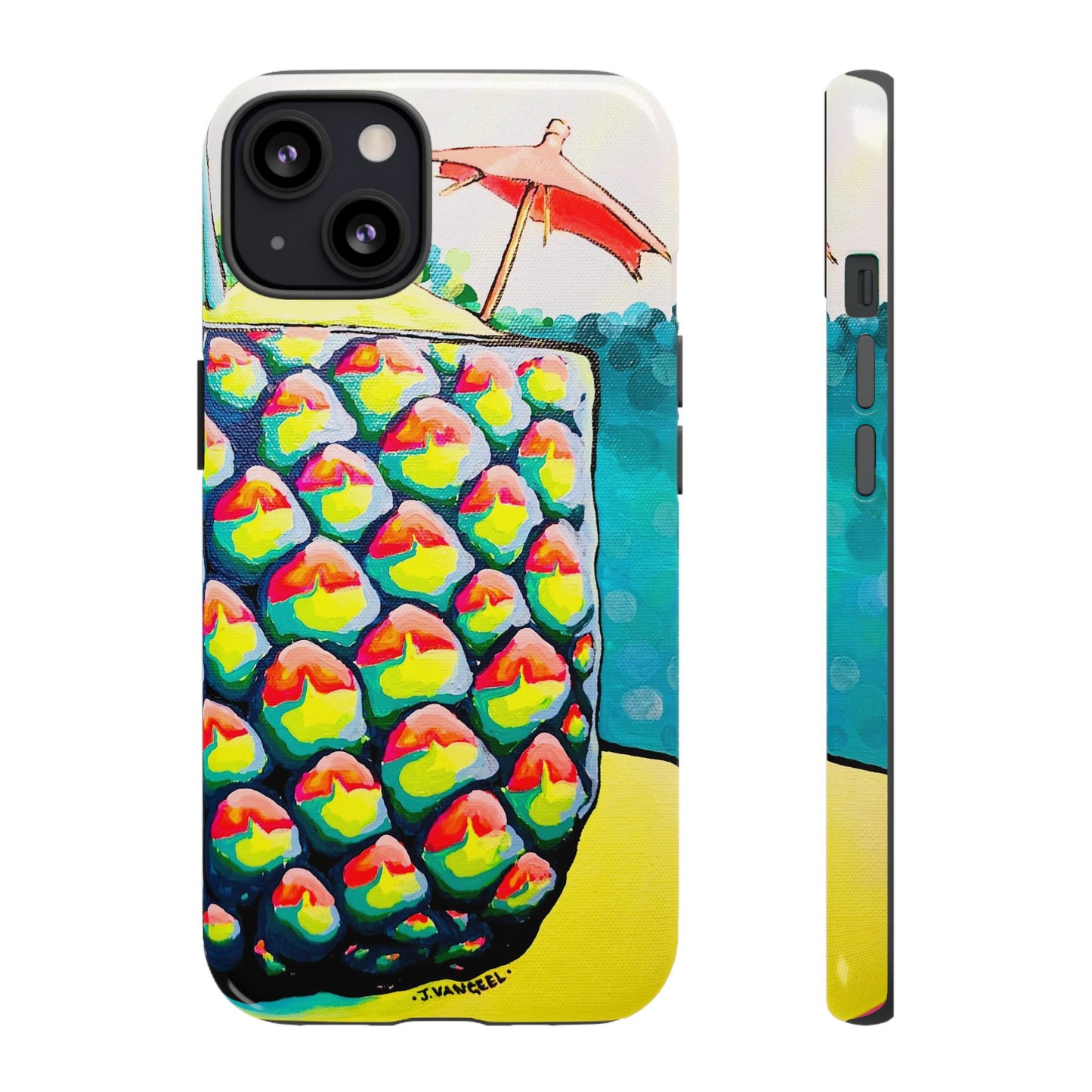 Neon Piña Colada Tough Phone Case