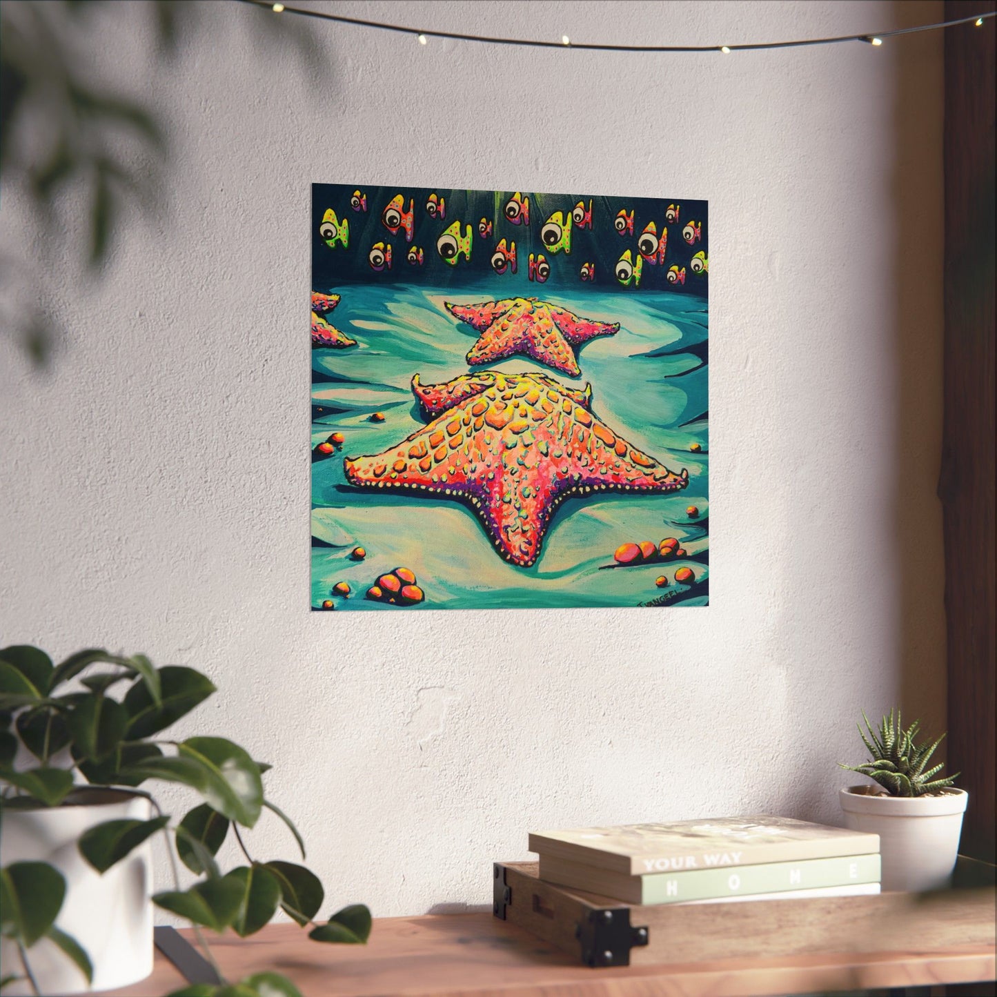 Cyclops Starfish Giclée Art Poster