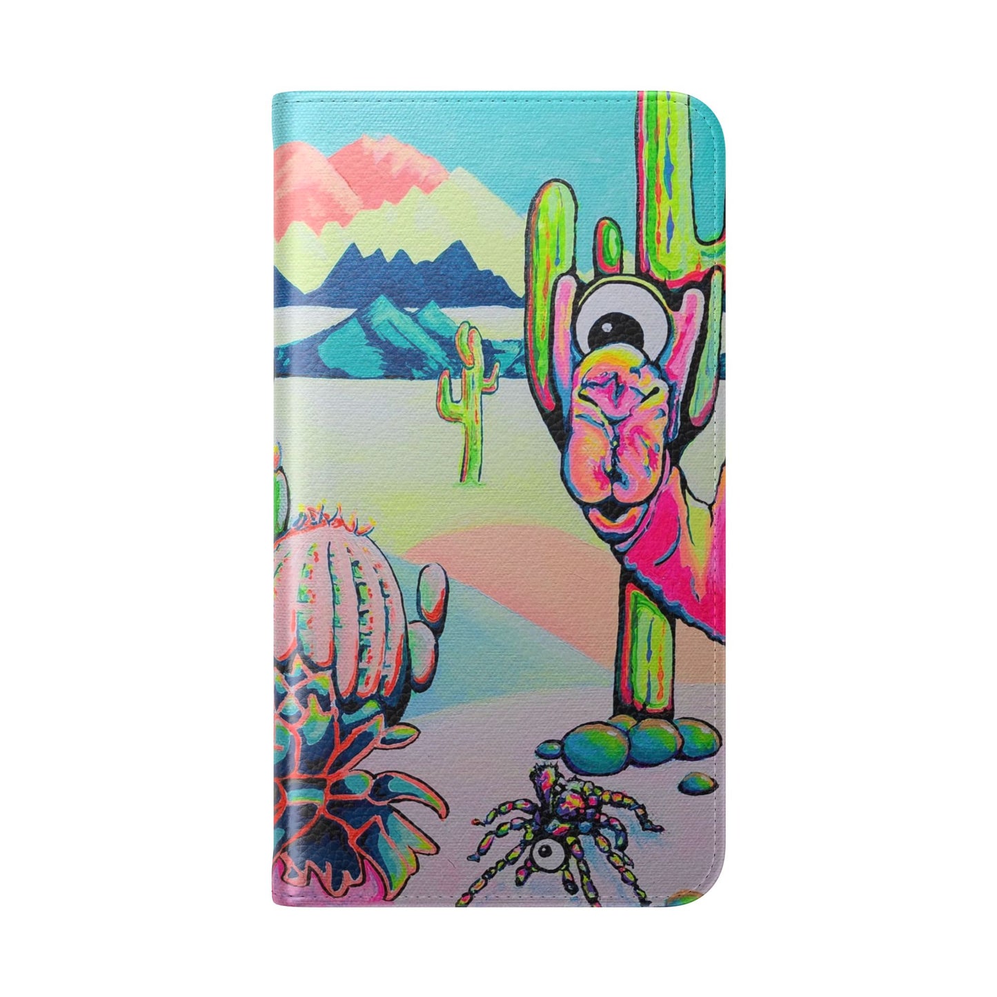 Cyclops Camel Flip Phone Case – Wallet Cover with Card Slots