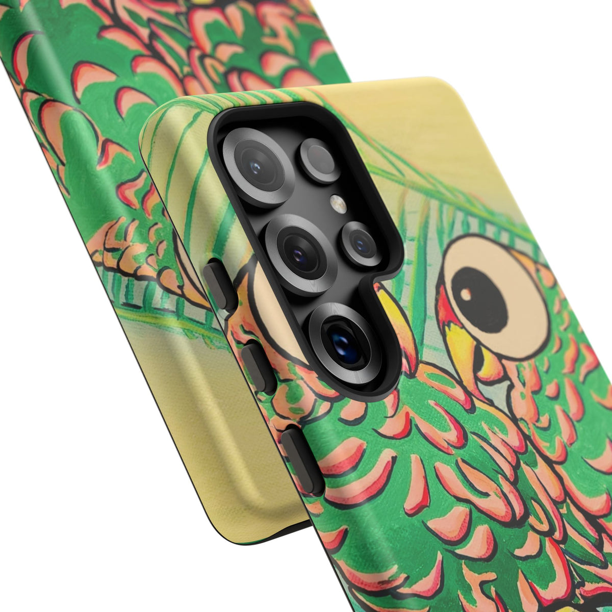 Chatty Cyclops Parrots Tough Phone Case