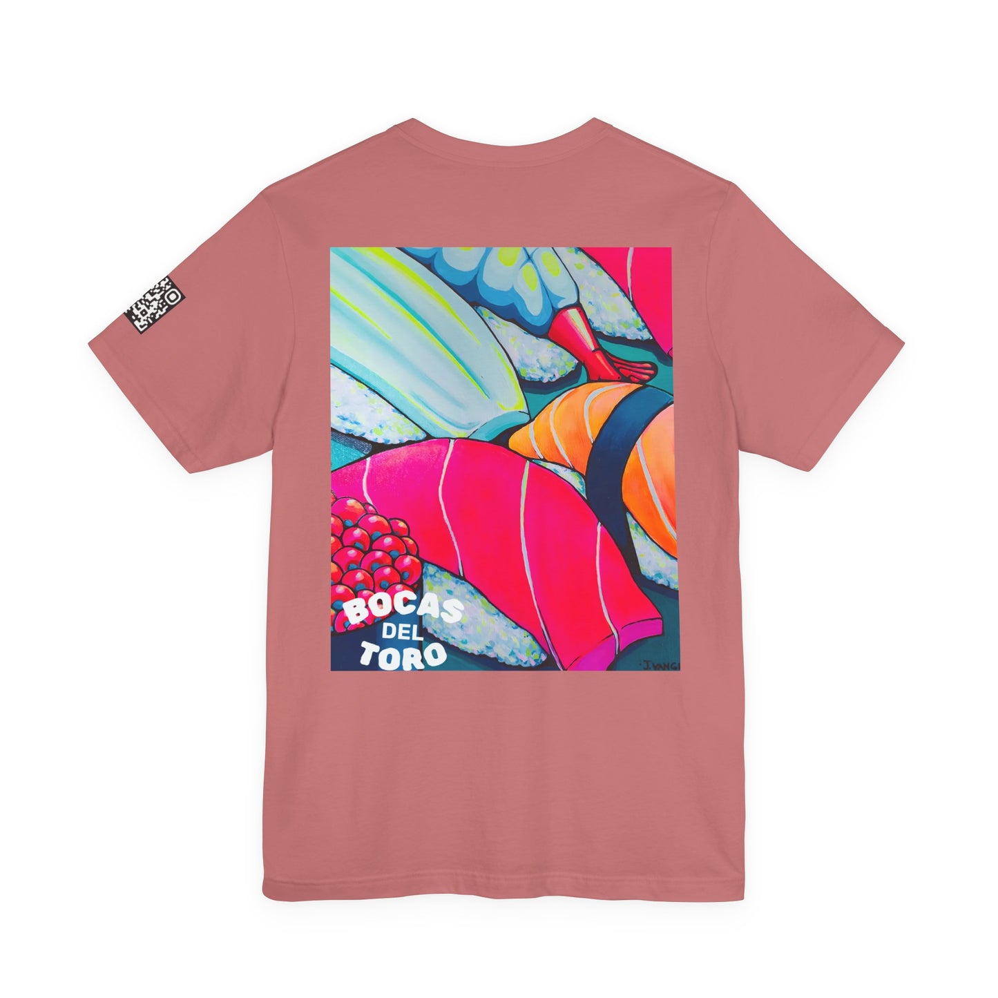 T-shirt unisexe néon Sushi