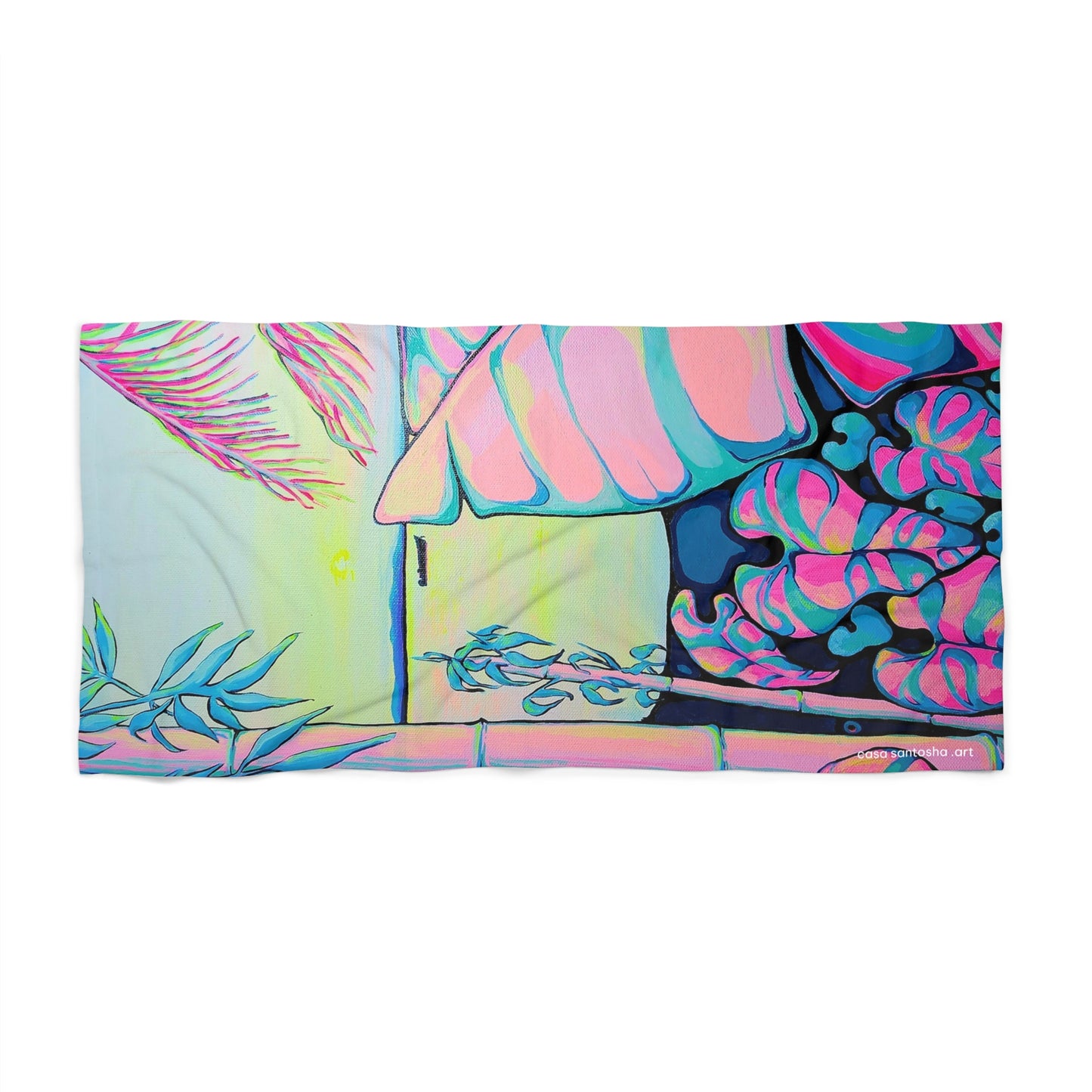 Serenity Bocas Beach Towel for Summer Fun and Vacation Essentials