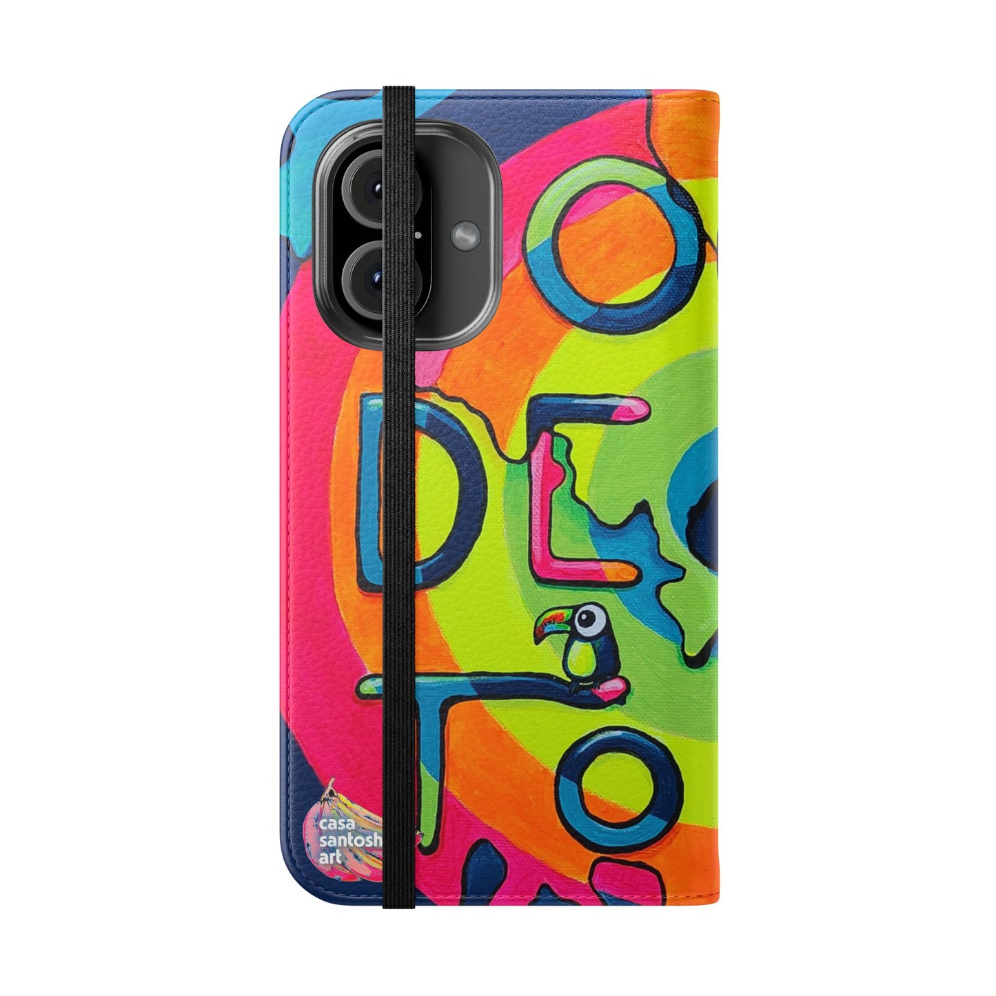 Bocas Del Toro Islands Flip Phone Case – Wallet Cover with Card Slots