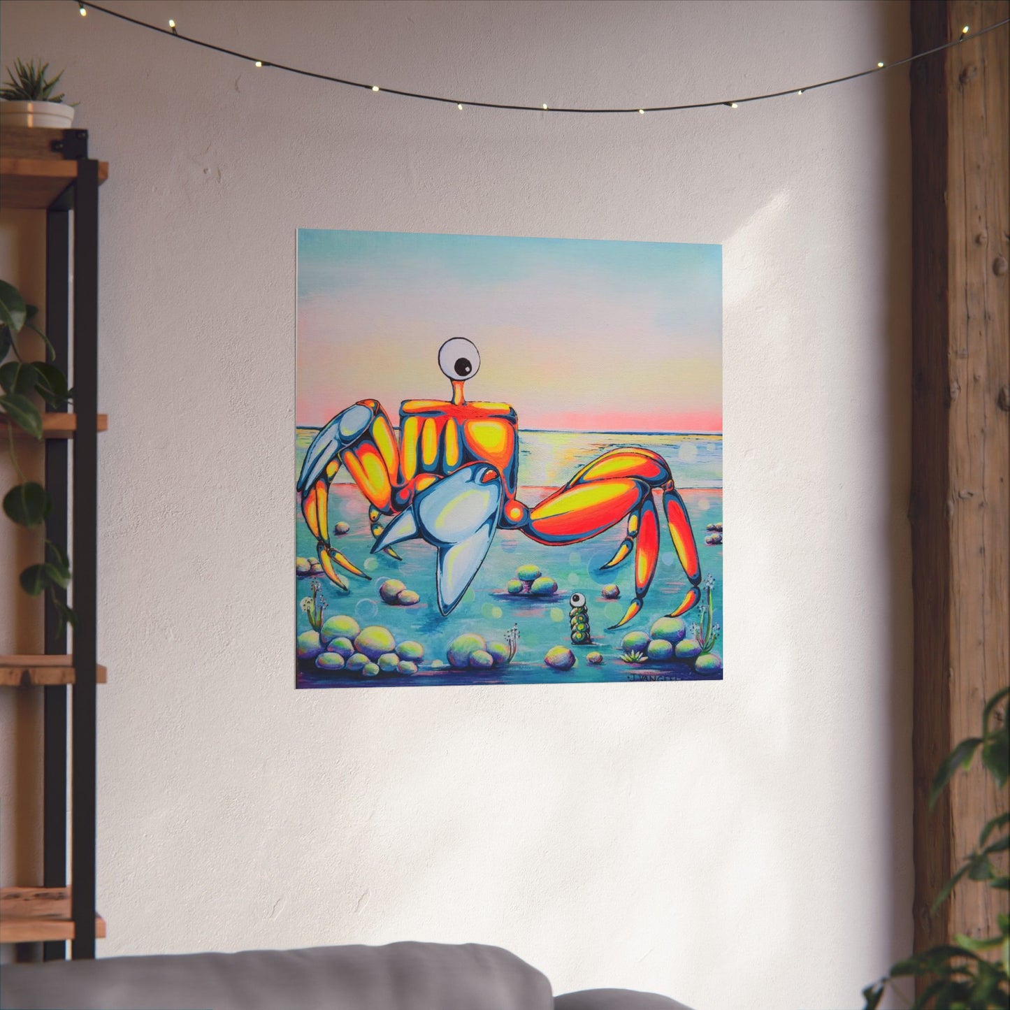 Cyclops Crab Giclée Art Poster