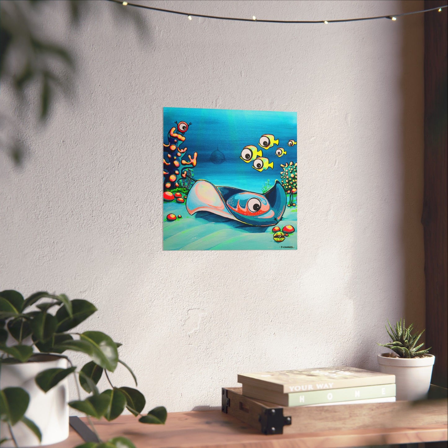 Cyclops Stingray Giclée Art Poster