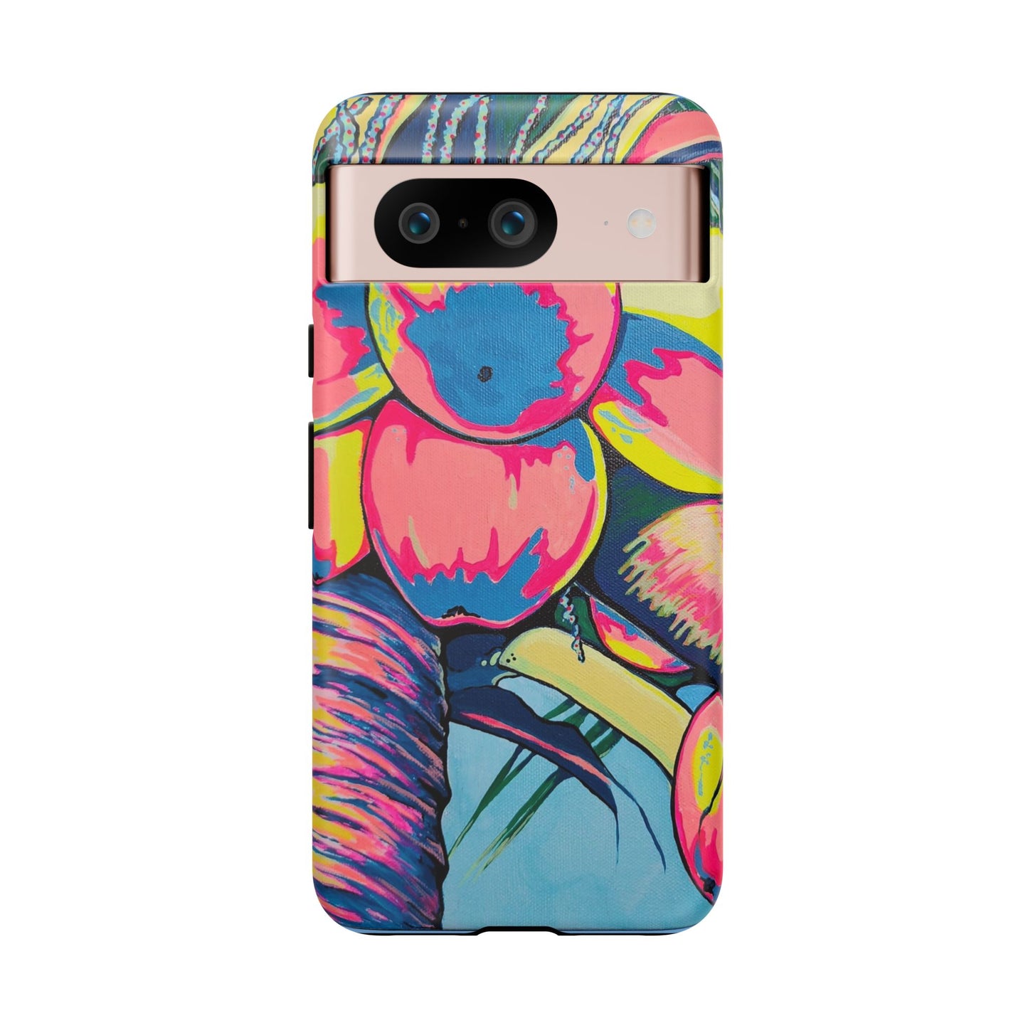 Neon Coconuts Tough Phone Case