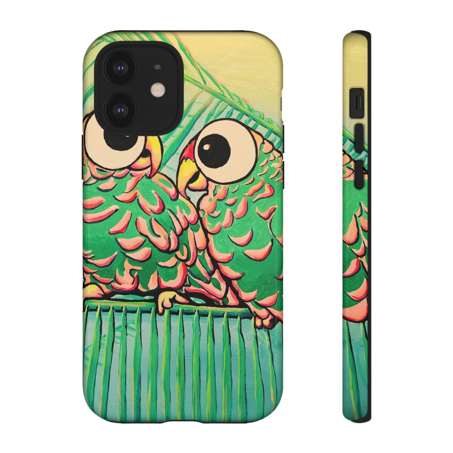 Chatty Cyclops Parrots Tough Phone Case