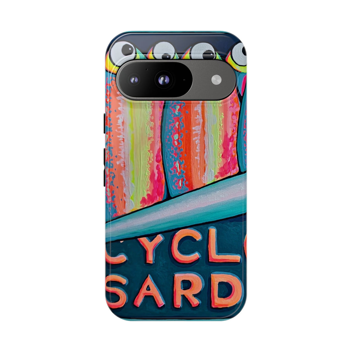 Neon Sardines Tough Phone Case