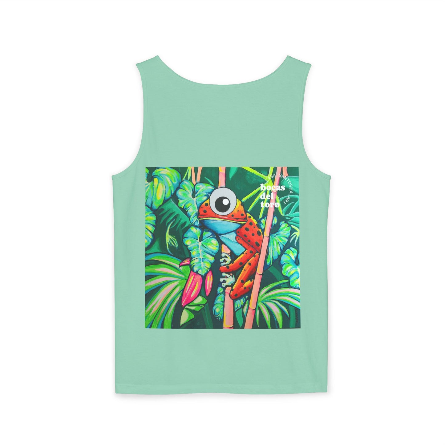 Unisex Cyclops Red Frog Tank Top - Perfect for Summer Vibes