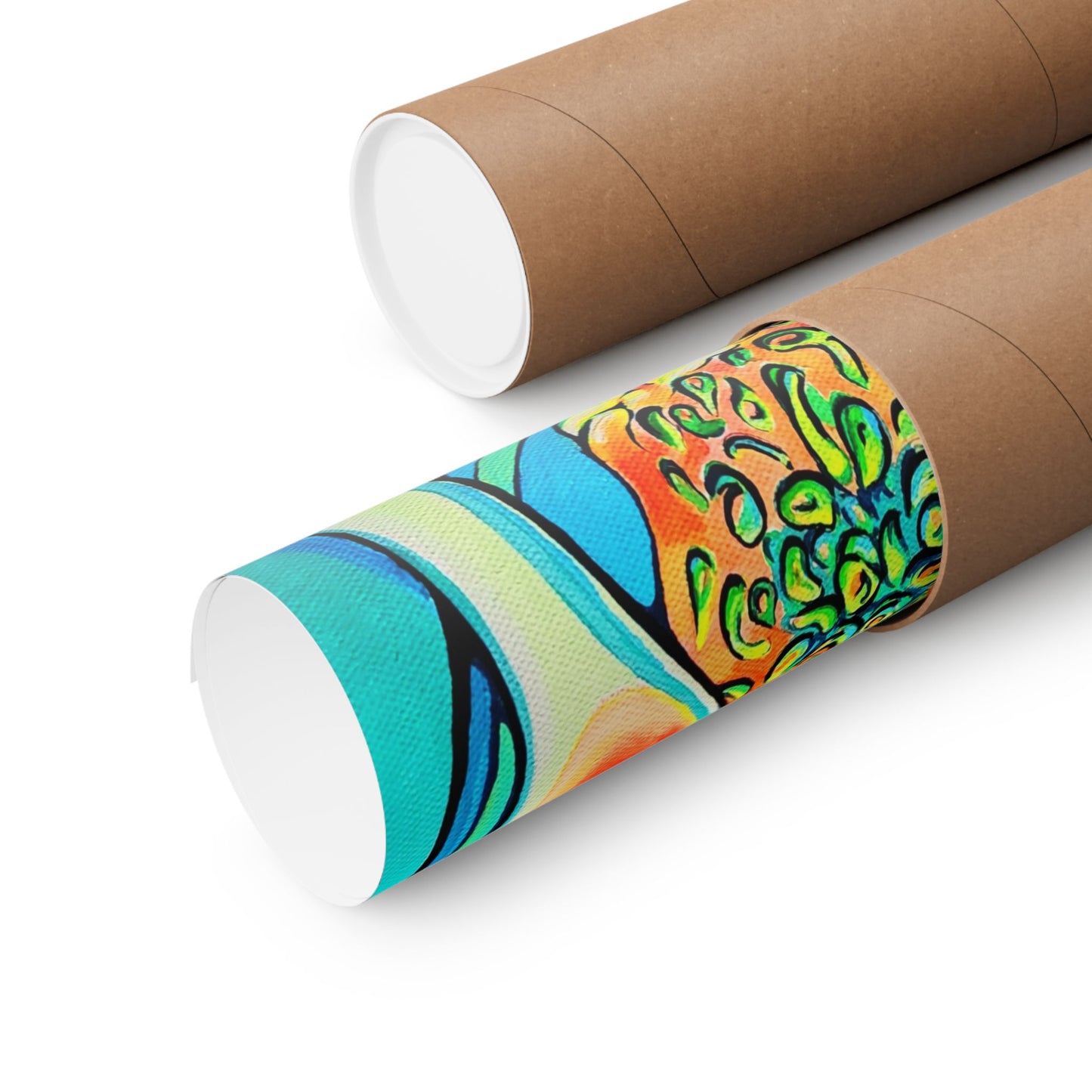 Neon Ramen Giclée Art Poster