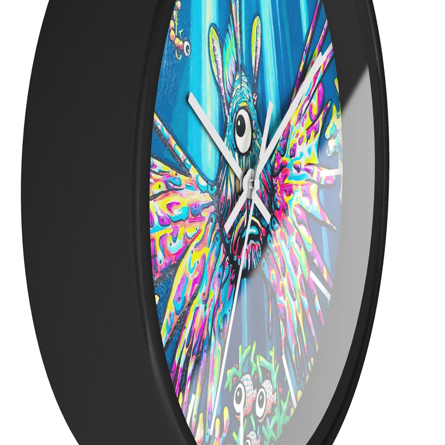 Cyclops Lionfish Pop Art Wall Clock