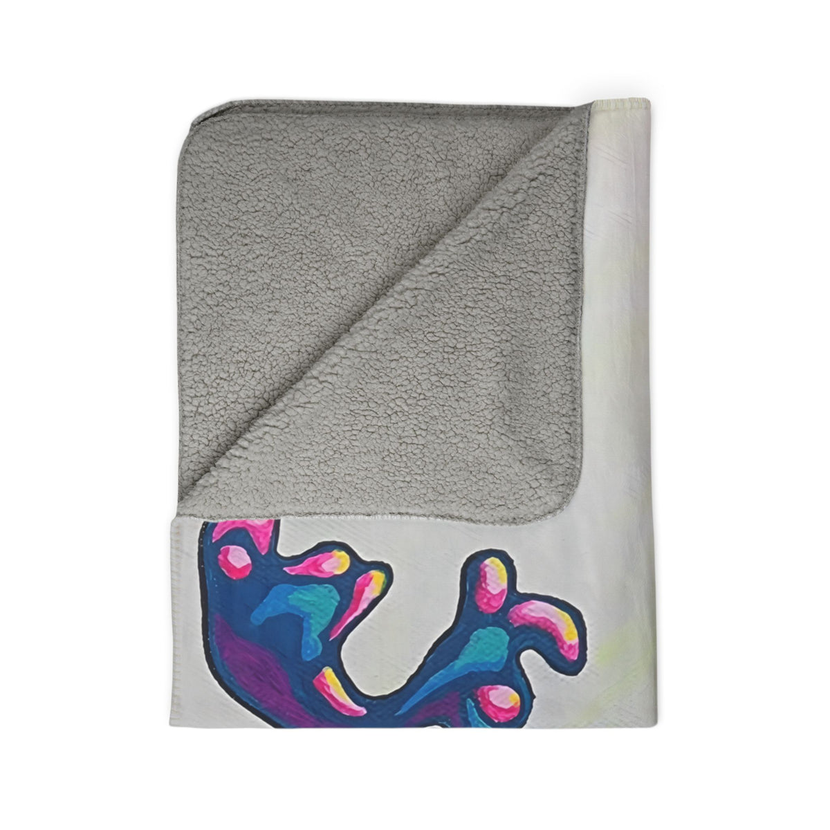 Cyclops Clam Fleece Sherpa Blanket